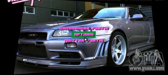 Nissan Skyline Interface for GTA Vice City