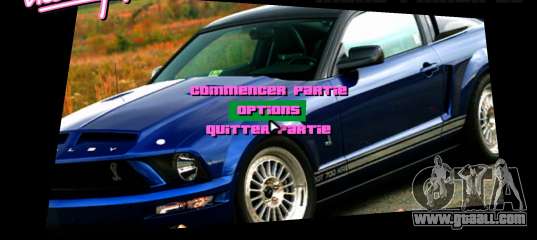 Ford Mustang Interface for GTA Vice City