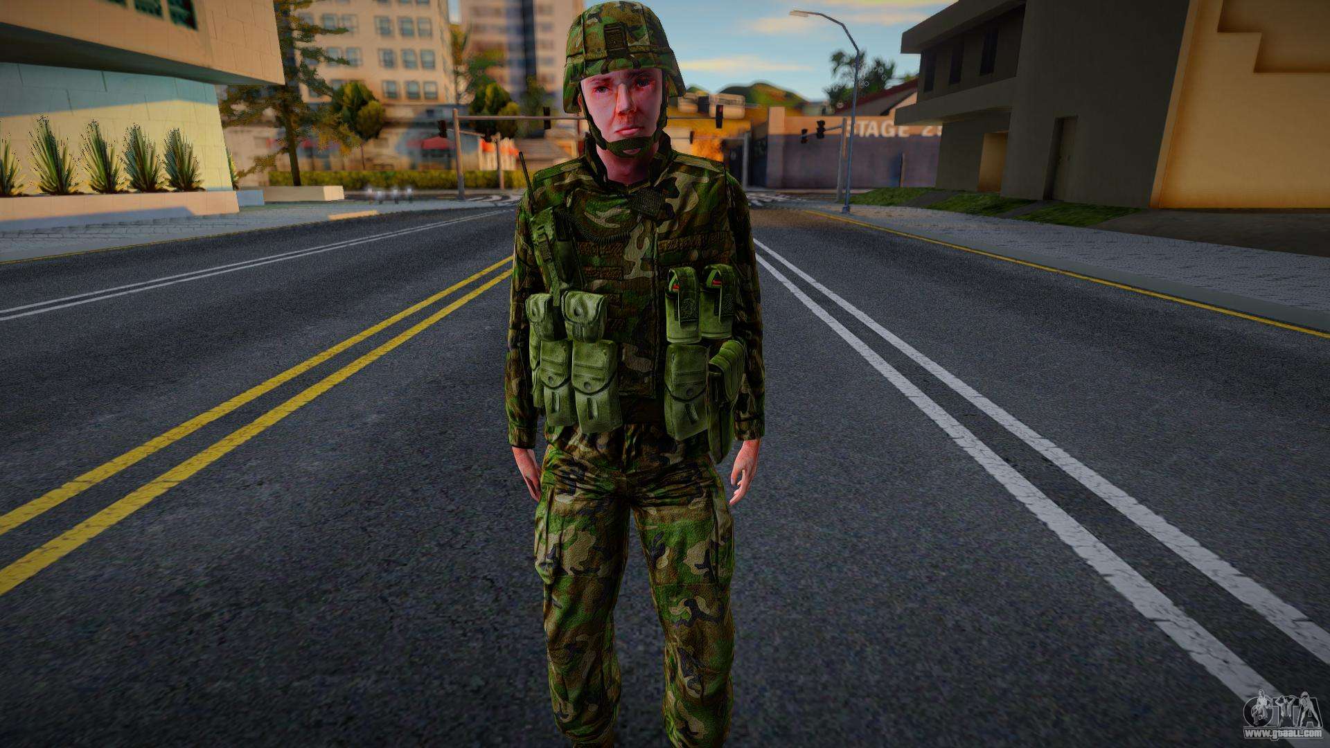 Download Quarantine soldier, envelope from ShellShock 2 for GTA