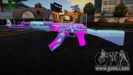 Gun Neon Racer - AK for GTA San Andreas