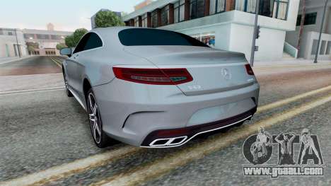 Mercedes-Benz S 63 AMG Coupe Stance (C217) 2014 for GTA San Andreas