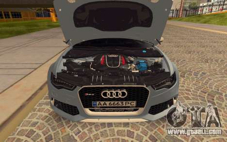Audi RS6 Avant Quattro for GTA San Andreas