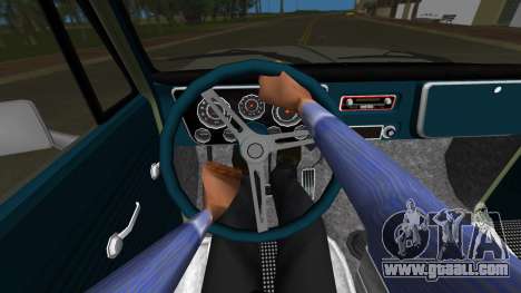Dynamic steering wheel for GTA Vice City