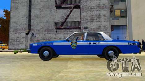 Chevrolet Impala 1985 New York Police Dept for GTA 4