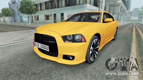 Dodge Charger SRT8 Taxi Baghdad 2012 for GTA San Andreas