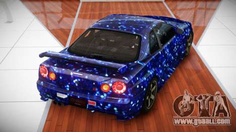 Nissan Skyline R34 GT-R XS S1 for GTA 4