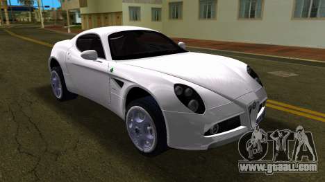 Alfa Romeo 8C Competizione (Mad) for GTA Vice City