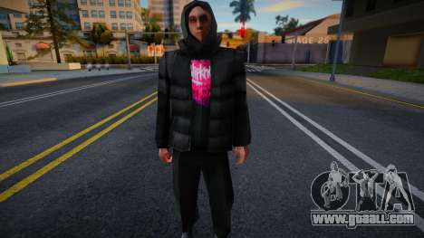 Wmyst in winter clothes for GTA San Andreas