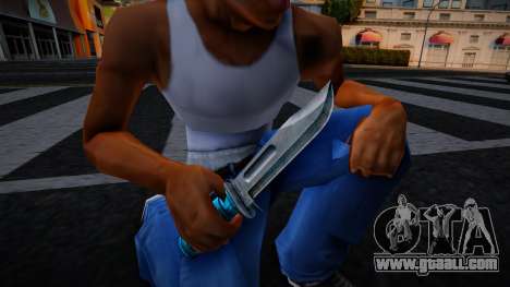 Blue Knifecur for GTA San Andreas