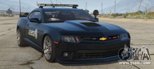 Chevrolet Camaro Z28 Los Santos Police 2015 for GTA 5