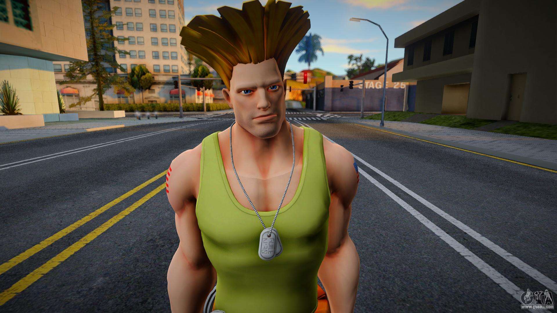 Download Guile from Street fighter 4 for GTA San Andreas