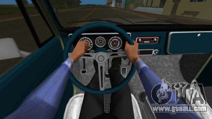 Dynamic steering wheel for GTA Vice City