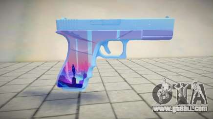 Glock Cyberpunk for GTA San Andreas