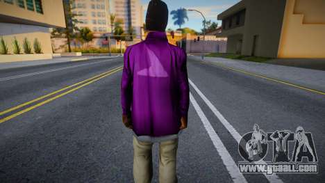 Ballas3 Textures Upscale for GTA San Andreas