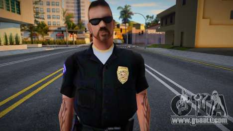 Police Gangster Style (No Hat) for GTA San Andreas