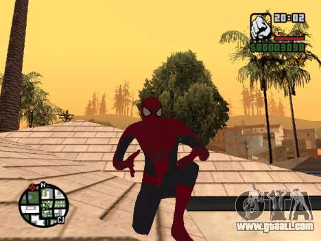 The Amazing Spider-Man 2 Skin Photorealistic for GTA San Andreas