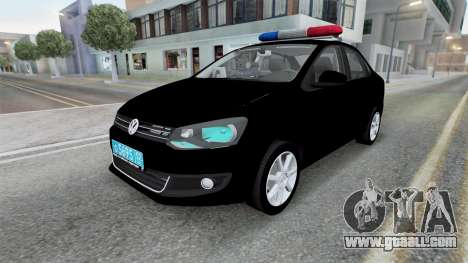 Volkswagen Polo Sedan Police (Typ 6R) 2011 for GTA San Andreas