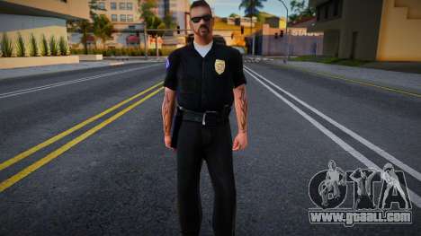 Police Gangster Style (No Hat) for GTA San Andreas