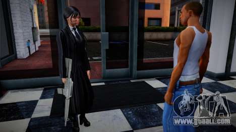 Wensday's Bodyguard for GTA San Andreas