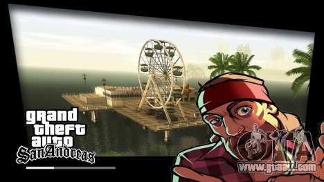 Loading screens in the style of GTA 5 for GTA SA for GTA San Andreas