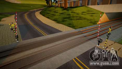 Railroad Crossing Mod South Korean v1 for GTA San Andreas