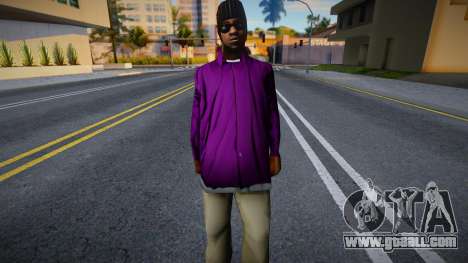 Ballas3 Textures Upscale for GTA San Andreas