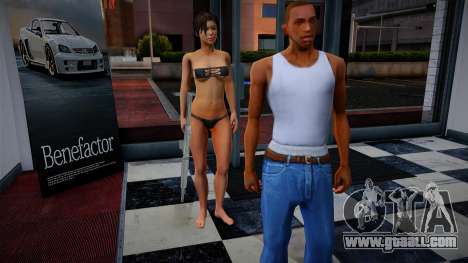 Bodyguard Lara Croft for GTA San Andreas