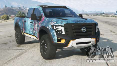 Nissan Titan Maximum Blue