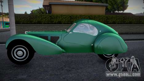 Bugatti Type 57sc Atlantic 1936 for GTA San Andreas