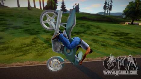 Do somersaults on a motorcycle - Bike Flip Fix for GTA San Andreas