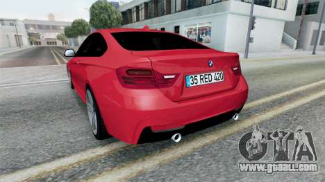 BMW 435i Coupe M Sport Package (F32) 2013 for GTA San Andreas