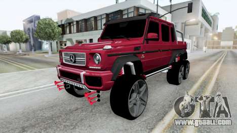 Mercedes-Benz G 63 AMG 6x6 (Br.463) 2013 for GTA San Andreas