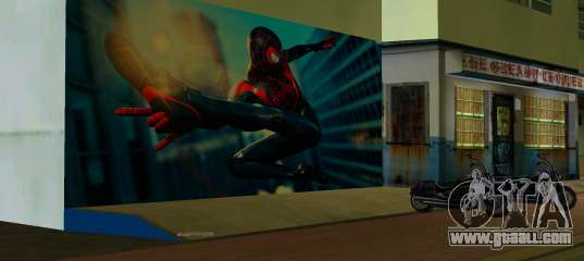 Spider-Man Mural v1 for GTA Vice City