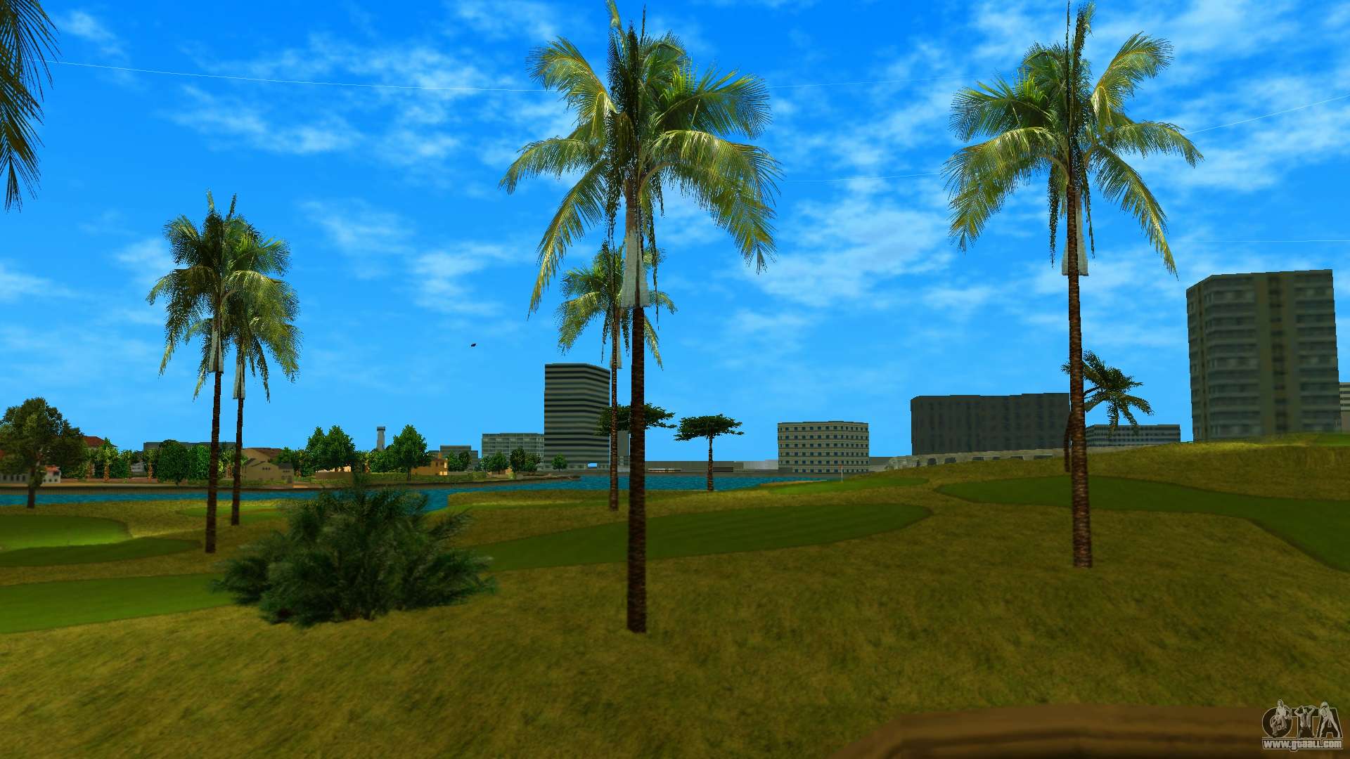 GTA Vice City Modern mod version 1.2 adds new textures and HD grass,  features LOD fixes