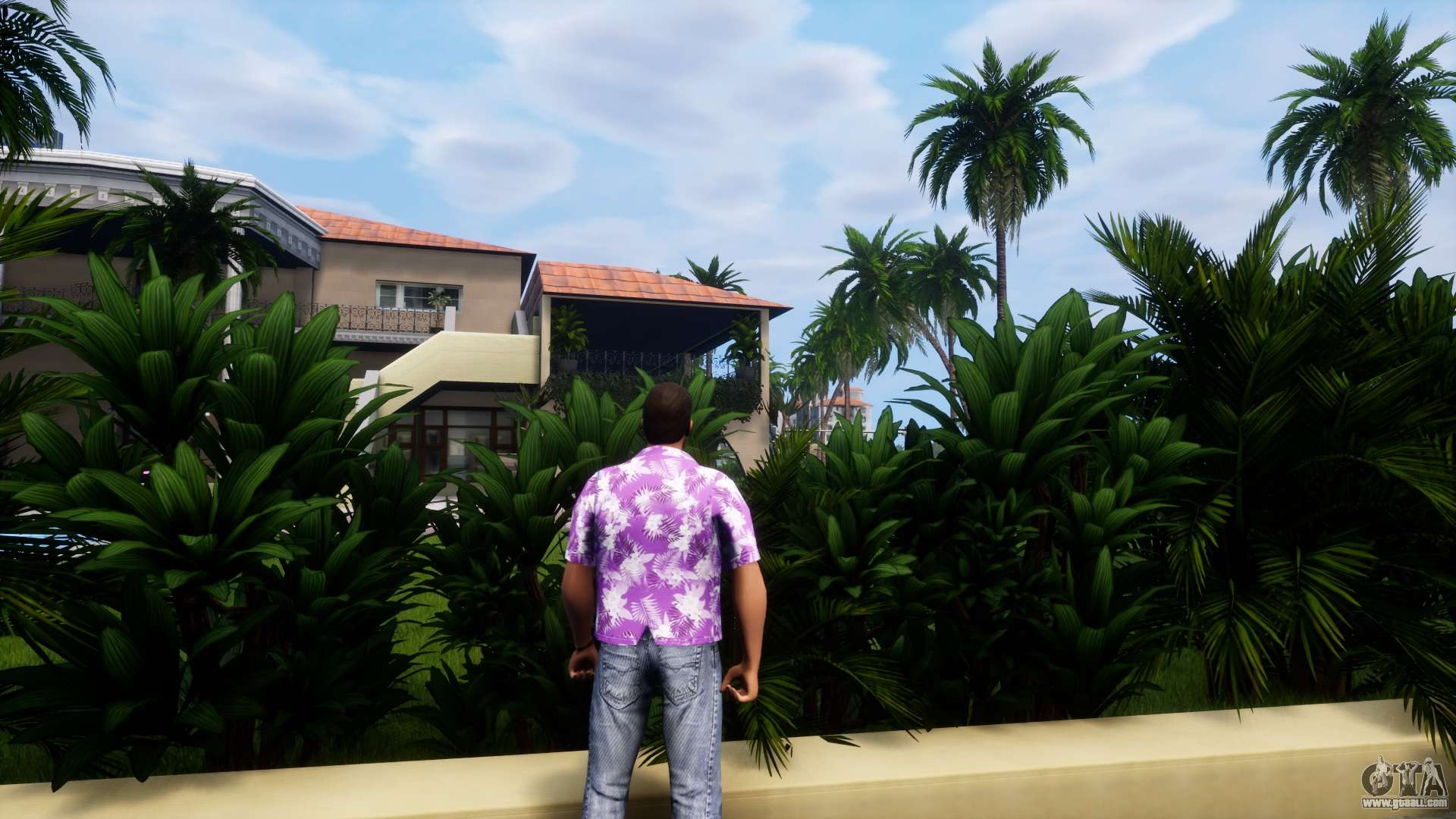 Themed Hawaiian shirt v3 for GTA Vice City Definitive Edition