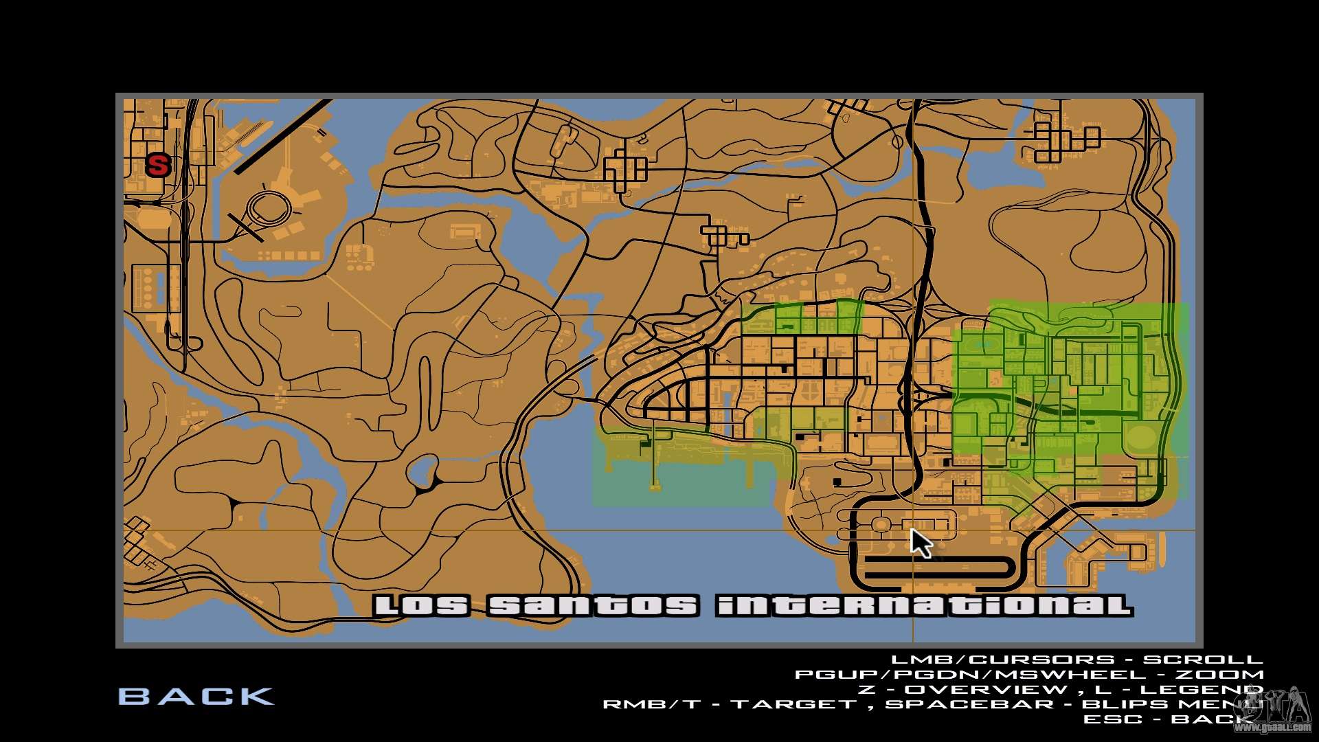 GTA3 Map, The full map of GTA 3, vx311