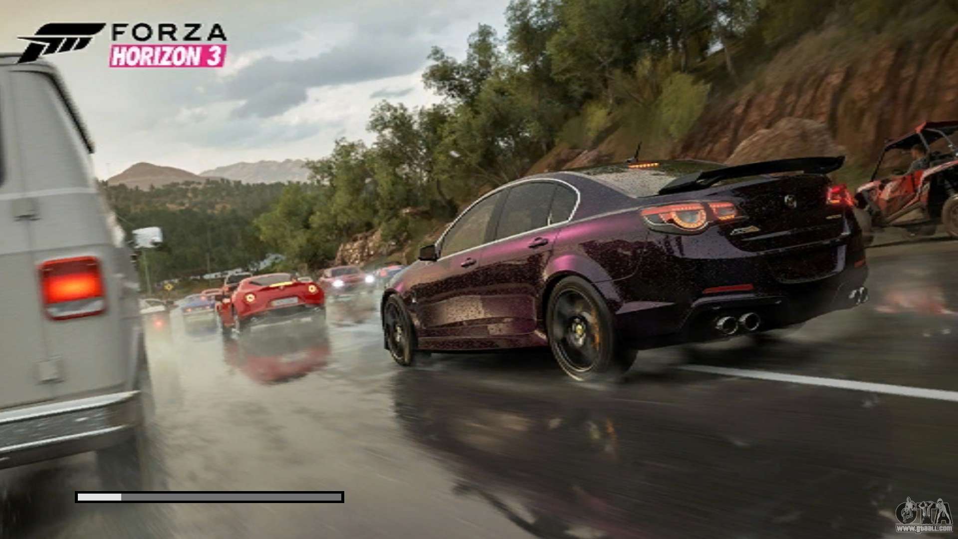 Download Forza HORIZON style loading screens and menus for GTA San