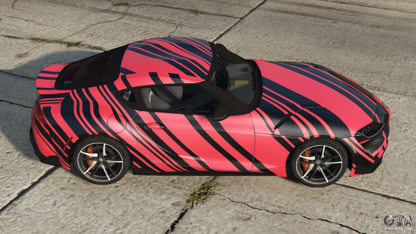 Toyota GR Supra Wild Watermelon for GTA 5