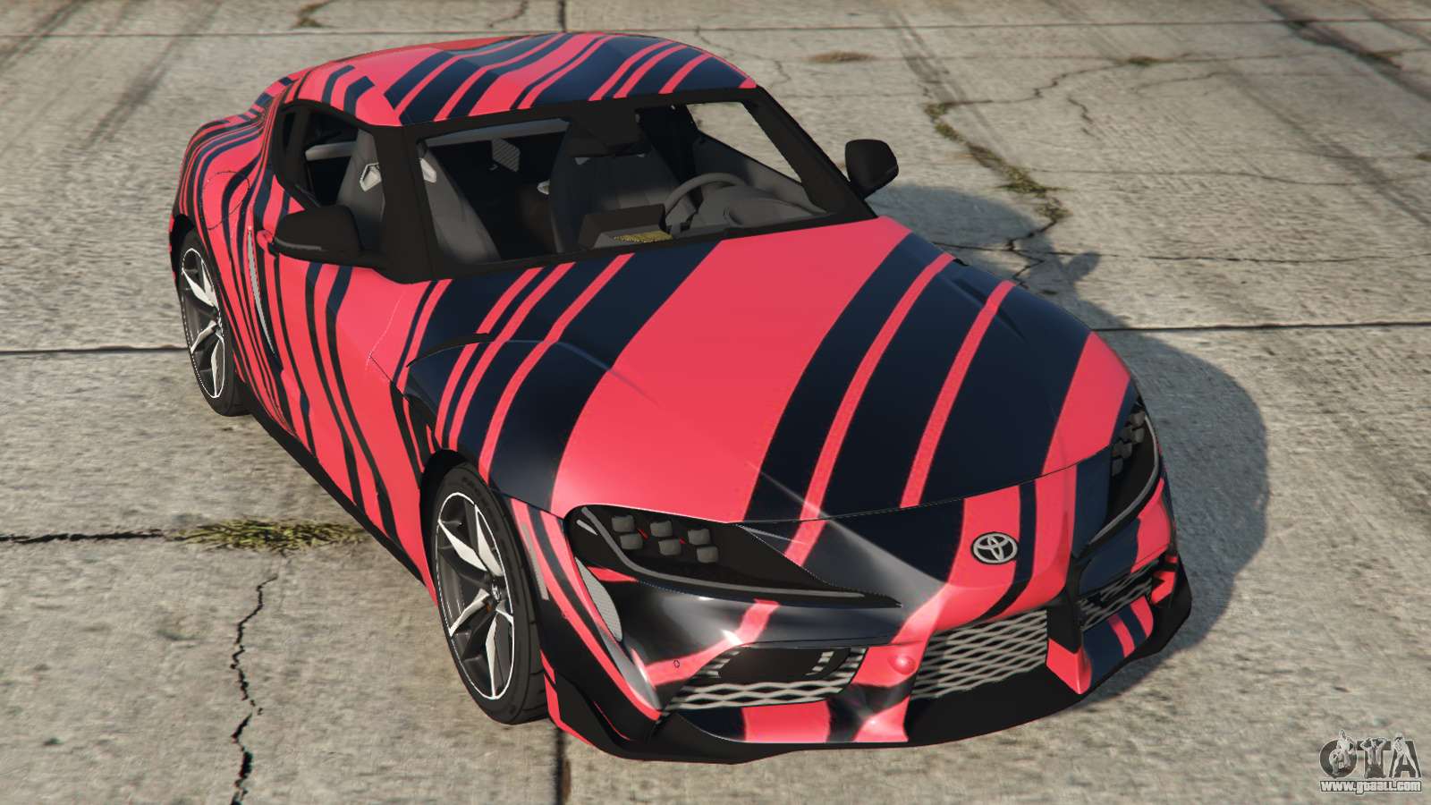 Toyota GR Supra Wild Watermelon for GTA 5