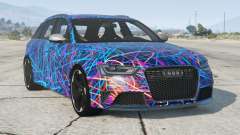 Audi RS 4 Avant Chathams Blue for GTA 5