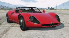 Alfa Romeo 33 Stradale Pigment Red for GTA 5