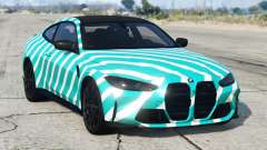 BMW M4 Bright Turquoise [Add-On] for GTA 5
