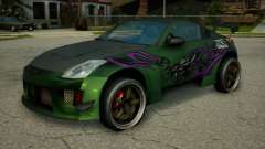Nissan 350Z from Need For Speed: Underground 2 for GTA San Andreas Definitive Edition