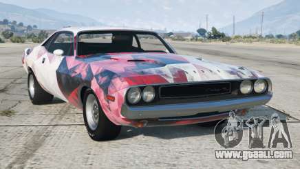 Dodge Challenger Vin Rouge for GTA 5