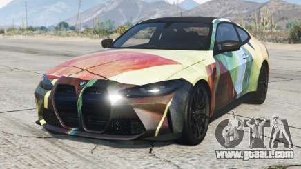 BMW M4 Competition Tahuna Sands for GTA 5