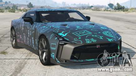 Nissan GT-R50 River Bed for GTA 5