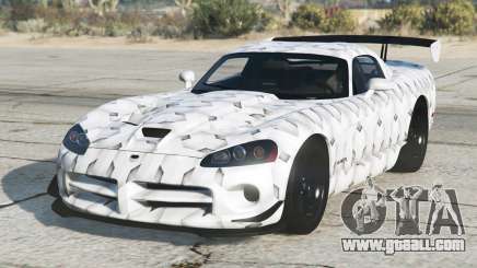 Dodge Viper SRT10 Anti Flash White for GTA 5