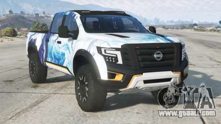 Nissan Titan Regent St Blue for GTA 5