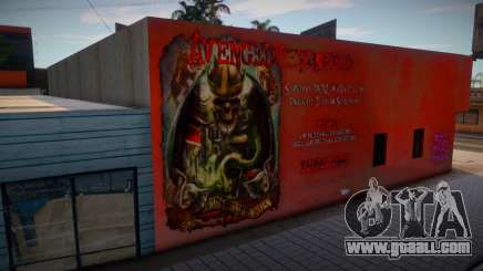 Avenged Sevenfold Indonesia Tour Wall 2015 for GTA San Andreas