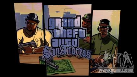 New Loading Screen like GTA 5 V1 for GTA San Andreas